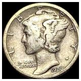 1926-S Silver Mercury Dime LIGHTLY CIRCULATED