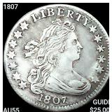 1807 Draped Bust Dime HIGH GRADE