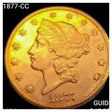 1877-CC $20 Gold Double Eagle UNCIRCULATED