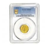 1911 $2.50 Gold Quarter Eagle PCGS MS65