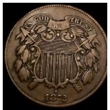 1872 Two Cent Piece