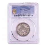 1868 Ten Cent Nickel Braided Hair PCGS PR61 J-647
