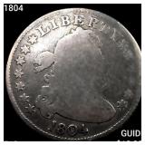 1804 Draped Bust Quarter NICELY CIRCULATED