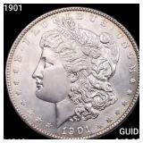 1901 Morgan Silver Dollar CHOICE BU