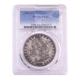 1889-CC Morgan Silver Dollar PCGS VF25