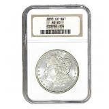 1883-CC Morgan Silver Dollar NGC MS65