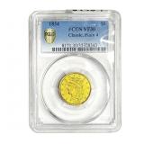 1834 $5 Gold Half Eagle PCGS VF30 Classic, Plain 4