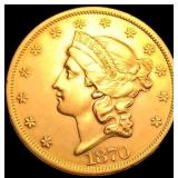 1870 $20 Gold Double Eagle