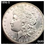 1896-S Morgan Silver Dollar CHOICE BU