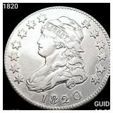 1820 Capped Bust Quarter HIGH GRADE