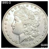 1895-O Morgan Silver Dollar CHOICE AU