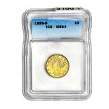 1898-S $5 Gold Half Eagle ICG MS64
