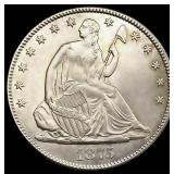 1875-CC Seated Liberty Half Dollar