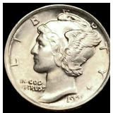 1921 Mercury Dime