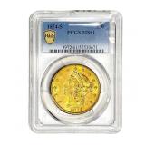 1874-S $20 Gold Double Eagle PCGS MS61
