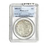 1892-CC Morgan Silver Dollar PCGS XF40