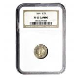 1884 Nickel Three Cent NGC PF65 CAMEO
