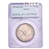 1935 Spanish Trail Half Dollar PCGS MS65