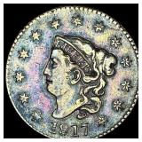 1817 Coronet Head Large Cent CLOSELY UNCIRCULATED
