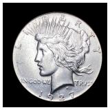 1927-D Peace Silver Dollar CHOICE BU