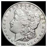 1904-S Silver Morgan Dollar CLOSELY UNCIRCULATED