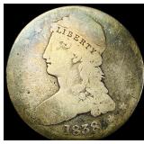 1838 Capped Bust Half Dollar NICELY CIRCULATED