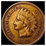 1868 Indian Head Cent NEARLY UNCIRCULATED