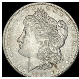 1891 Silver Morgan Dollar UNCIRCULATED