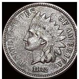 1872 Indian Head Cent  LIGHTLY CIRCULATED