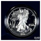 1994 1oz Proof Silver Eagle w/ Box
