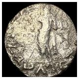 Indo-Scythian Azes I/II, 58 BC Silver Tetradrachm