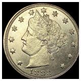 1883 Liberty Head Nickel No Cents CHOICE BU