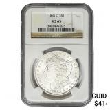 1885-O Morgan Silver Dollar NGC MS65