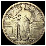 1917 Type 1 Standing Liberty Quarter LIGHTLY CIRCU