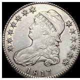 1817 Capped Bust Half Dollar CLOSELY UNCIRCULATED