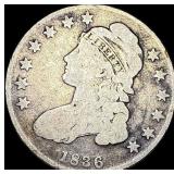 1836 Capped Bust Half Dollar NICELY CIRCULATED