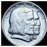 1936 Silver Long Island Half Dollar CHOICE BU