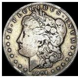 1904-S Silver Morgan Dollar LIGHTLY CIRCULATED