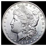1897-S Silver Morgan Dollar UNCIRCULATED