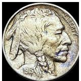 1913-D Ty 2 Buffalo Nickel ABOUT UNCIRCULATED