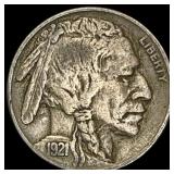 1921 Buffalo Nickel NEARLY UNCIRCULATED