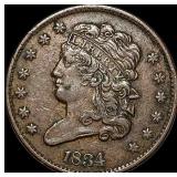 1834 Classic Head Half Cent CLOSELY UNCIRCULATED