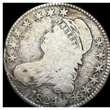 1824 Capped Bust Half Dollar NICELY CIRCULATED