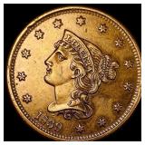1839 Braided Hair Large Cent CLOSELY UNCIRCULATED