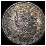1809 Classic Head Half Cent NEARLY  UNCIRCULATED