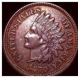 1870 Indian Head Cent CLOSELY UNCIRCULATED