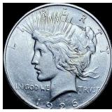 1926-D Peace Silver Dollar CHOICE AU