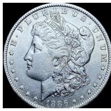 1886-O Silver Morgan Dollar CHOICE AU