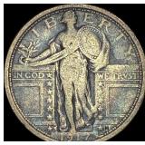 1917-S Type 1 Standing Liberty Quarter NICELY CIRC