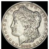 1890-CC Silver Morgan Dollar NEARLY UNCIRCULATED